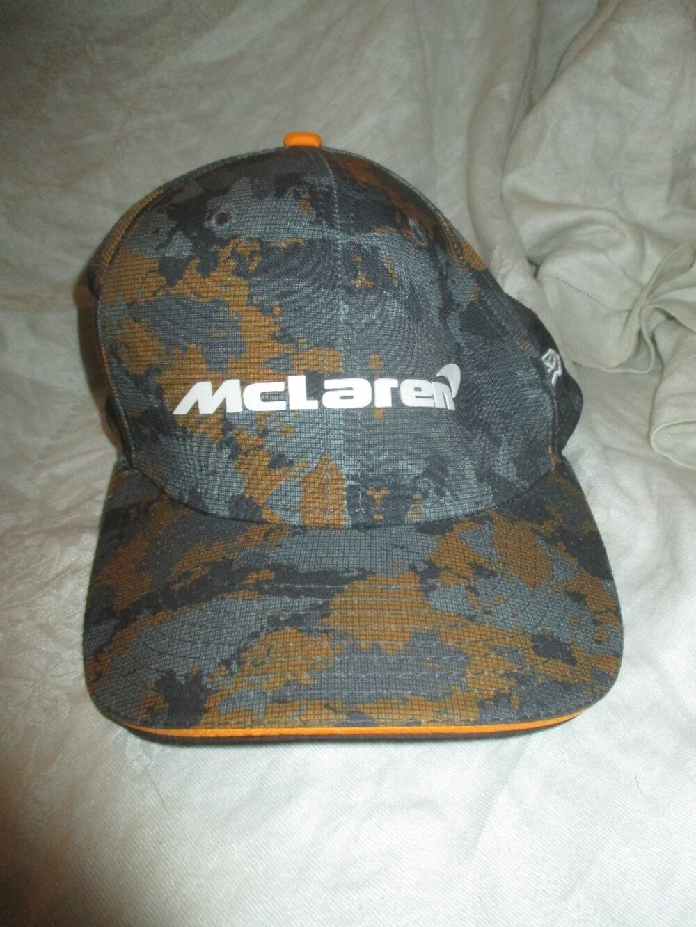 McLaren F1 New Era 9Forty Hat Cap Digital Camo Adjustable Stretch-Fit SnapBack